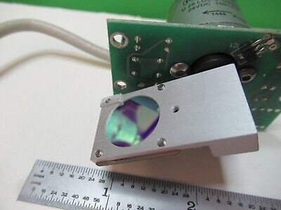 OPTICAL SHUTTER + MIRROR COATED LPKF GERMANY LASER OPTICS AS PICTURED #17-A-12