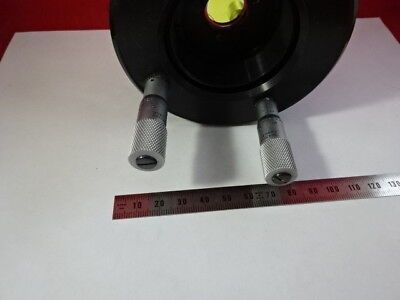 OPTICAL JODON ENGINEERING MIRROR TILTER MICROMETER MOUNT OPTICS AS IS &AV-A-30