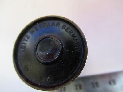 VINTAGE LEITZ WETZLAR 10X B EYEPIECE LENS MICROSCOPE PART AS PICTURED  &B3-B-05