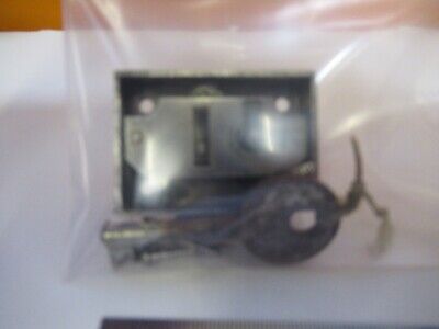 ZEISS GERMANY LOCK + KEY for wood cabinet MICROSCOPE PART AS PICTURED &H8-B-26