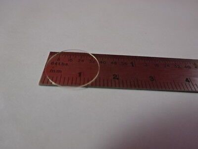 OPTICAL SAPPHIRE BLANK WINDOW THIN FLAT OPTICS AS PICTURED &94-63