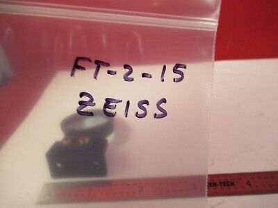 ZEISS GERMANY MONTED GLASS LENS MICROSCOPE PART OPTICS AS PICTURED &FT-2-15