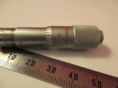 MITUTOYO JAPAN MICROMETER POSITIONING MICROSCOPE PART AS PICTURED &29-A-17