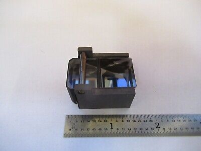 OLYMPUS JAPAN HEAD OPTICS GLASS PRISM MICROSCOPE PART AS PICTURED &A3-C-07