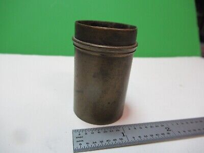 ANTIQUE BRASS BAUSCH LOMB TUBUS ?? MICROSCOPE PART AS PICTURED &17-A-28