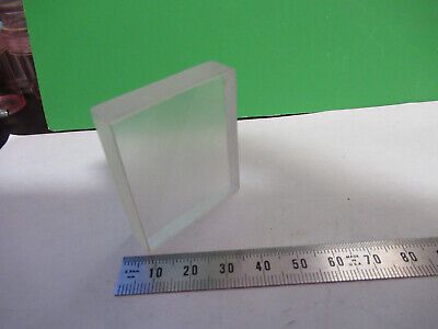 OPTICAL FROSTED GLASS BLOCK, one side polished pl-pl OPTICS AS PICTURED Z1-A-102