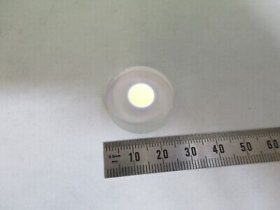 HP FUSED SILICA COATED FLAT LENS LASER OPTICS AS PICTURED &Z9-A-68