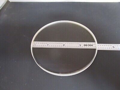 OPTICAL BK7 GLASS ROUND WINDOW PLATE 4.00" DIAMETER OPTICS AS PICTURED FT-1-A-68