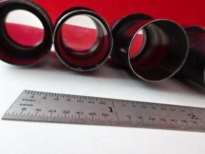 for parts LOT EYEPIECES OPTICAL AO BL MICROSCOPE PART OPTICS AS IS #54-A-11