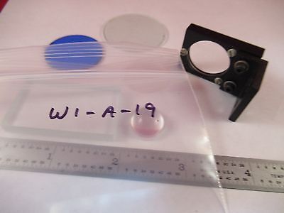 LOT OPTICAL LENS FILTER ETC OPTICS AS PICTURED &W1-A-19