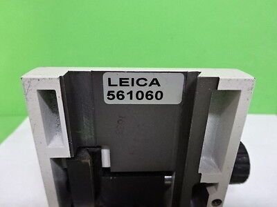 MICROSCOPE PART DMR DMRM LEICA GERMANY 561060 SUPPORT STAGE TABLE BIN#8M-D-01