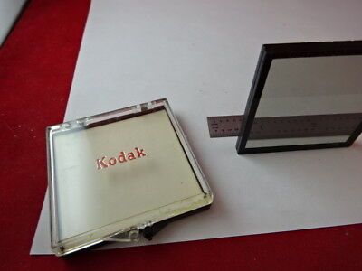 OPTICAL FILTER KODAK 0.30 NEUTRAL DENSITY OPTICS PART AS IS #1-D-08