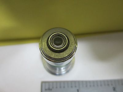 MICROSCOPE PART OBJECTIVE COOKE 40X OPTICS AS IS BIN#34-T-18