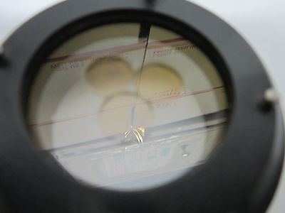 OPTICAL USAF LENS FILTER ASSEMBLY APPLICATION LASER OPTICS #R3-14