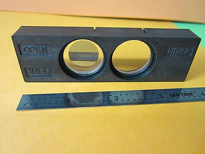 OPTICAL MICROSCOPE PART PHASE CONTRAST SLIDE NIKON JAPAN OPTICS BIN#D2-31