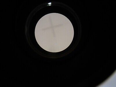 OLYMPUS JAPAN EYEPIECE WH10X-H/22 + RETICLE MICROSCOPE PART AS PICTURED &5M-A-06