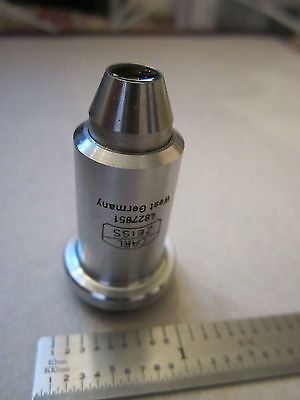 MICROSCOPE OPTICS OBJECTIVE PH1 10X CARL ZEISS GERMANY AS IS chipped BIN#RED