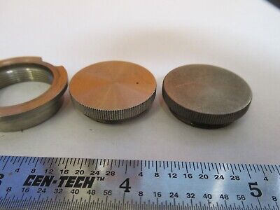 ANTIQUE BRASS LOT ACCESSORIES MICROSCOPE PART AS PICTURED &7B-B-88