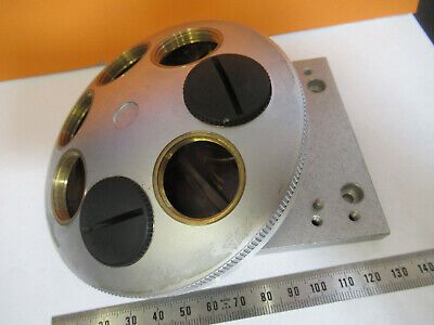 LEICA DMRB SEVEN POSITION NOSEPIECE 7-POS MICROSCOPE PART AS PICTURED #P6-A-37