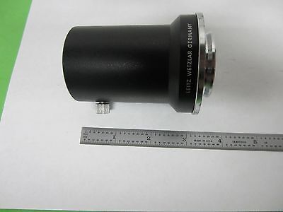 LEITZ GERMANY CAMERA PORT ADAPTER FOR MICROSCOPE OPTICS AS IS BIN#58-33