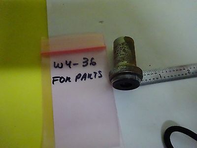 FOR PARTS MICROSCOPE PART OBJECTIVE 40X PHASE CONTRAST UNITRON AS IS BIN#W4-36