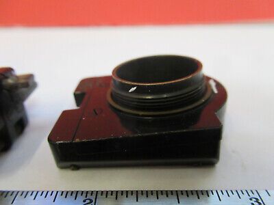 ANTIQUE CARL ZEISS GERMANY OBJECTIVE HOLDER MICROSCOPE POL AS PICTURED &8Z-A-133