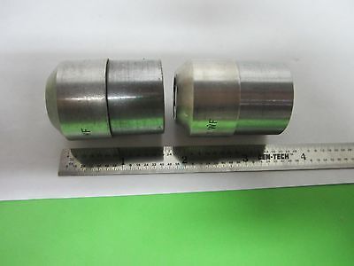 PAIR EYEPIECES 15X WF MICROSCOPE OPTICS BIN#N1-21