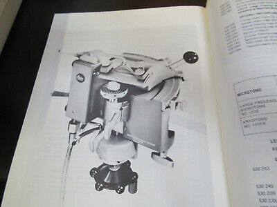 ORIGINAL BOOKLET LEITZ WETZLAR GERMANY PRICELIST MICROSCOPE PART AS PICTURED W3