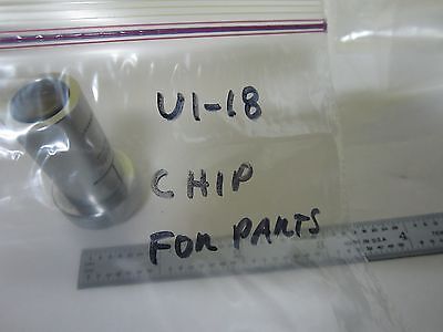 FOR PARTS MICROSCOPE OBJECTIVE 20X LEITZ GERMANY [chip] OPTICS AS IS BIN#U1-18