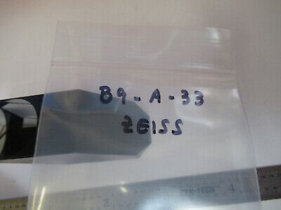 ZEISS GERMANY GLASS HEAD PRISM OPTICS MICROSCOPE PART AS PICTURED #B9-A-33