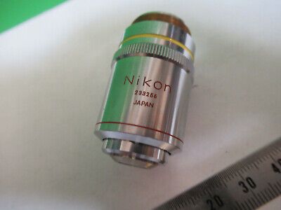 NIKON JAPAN PHASE OBJECTIVE PH1 10X /160 MICROSCOPE PART AS PICTURED &Q9-A-136