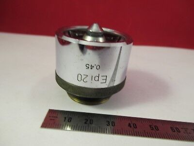 WILD SWISS OBJECTIVE EPI 20X MICROSCOPE PART OPTICS AS PICTURED &FT-4-31