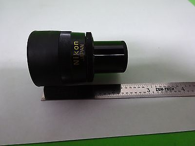 MICROSCOPE PART EYEPIECE OCULAR NIKON JAPAN CFW 10X OPTICS AS IS BIN#72-91