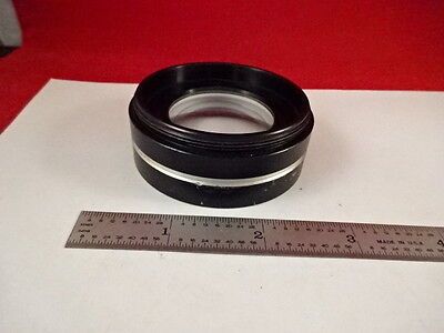 MICROSCOPE PART STEREO LENS 0.75X OPTICS AS IS #AM-10