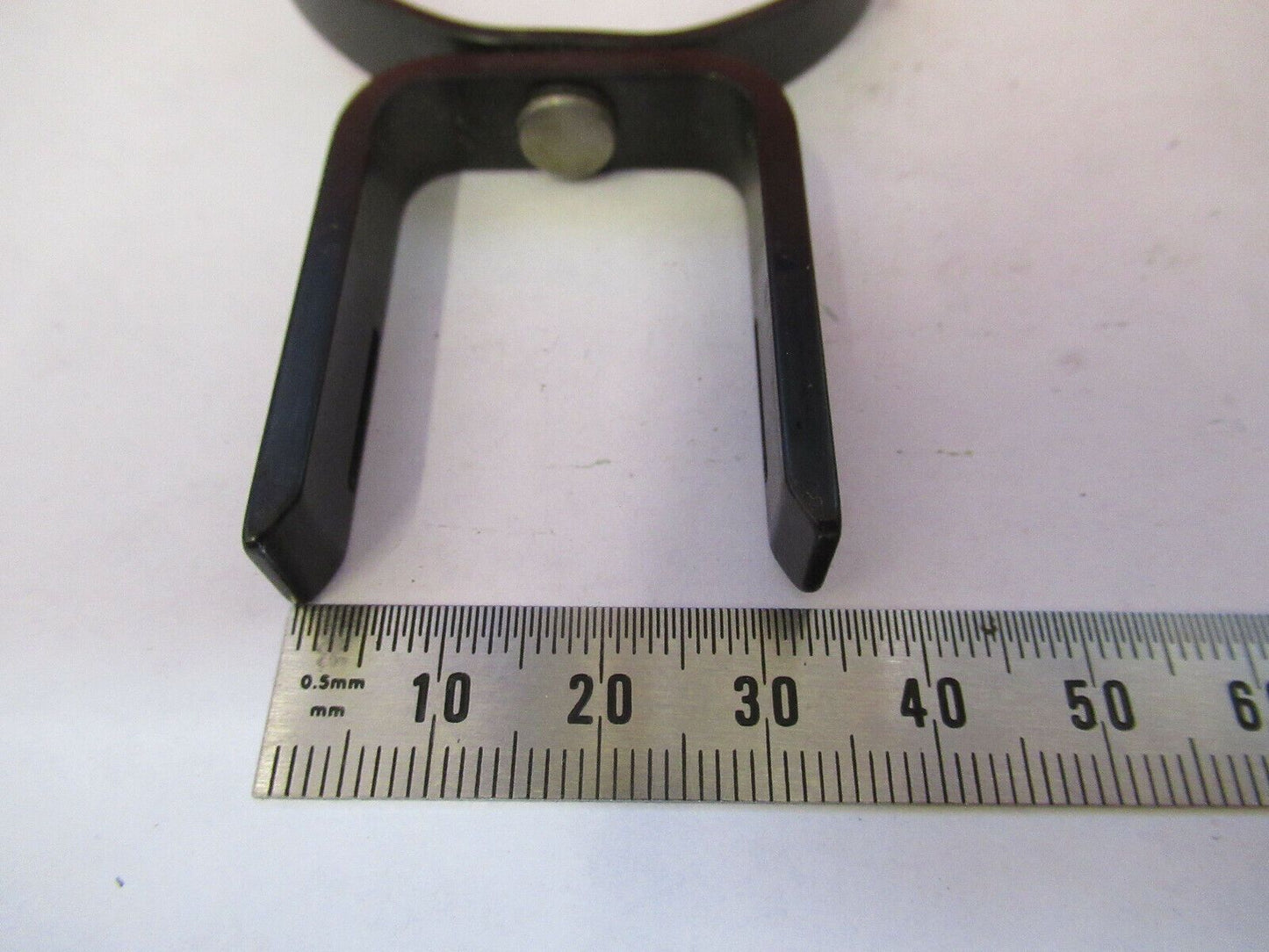 BAUSCH LOMB MIRROR SUPPORT ANTIQUE MICROSCOPE PART AS PICTURED #P8-A-58