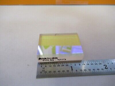 OPTICAL FLAT COATED RECTANGLE OPTICS AS PICTURED &3K-A-14