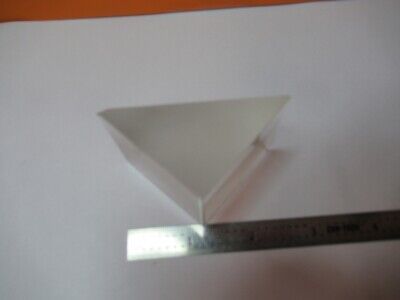 LARGE OPTICAL GLASS PRISM LASER OPTICS AS PICTURED &W8-A-34