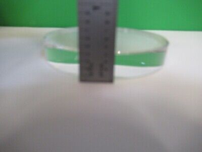 OPTICAL FLAT FUSED SILICA VERY NICE UNCOATED LASER OPTICS AS PICTURED &58-B-12