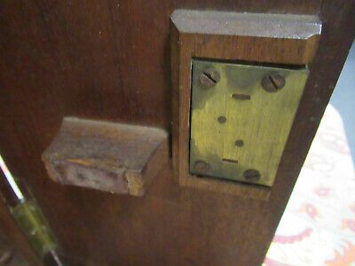 ANTIQUE EMPTY WOOD CASE SEIBERT 1880's MICROSCOPE PART AS PICTURED &TB-5