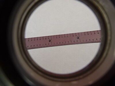 MICROSCOPE PART AO AMERICAN STEREO OBJECTIVE 1X OPTICS AS IS BIN#L9-B-09