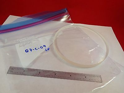 OPTICAL LARGE  CONVEX CONCAVE LENS MIL SPEC LASER OPTICS AS IS BIN#Q7-C-09