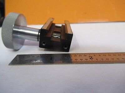 LEITZ GERMANY POL CONDENSER ADJUST MICROSCOPE PART OPTICS AS PICTURED &85-B-27