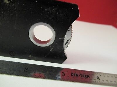 WILD HEERBRUGG SWISS M20 POLARIZER POL SLIDE LENS MICROSCOPE PART OPTICS &5-A-82