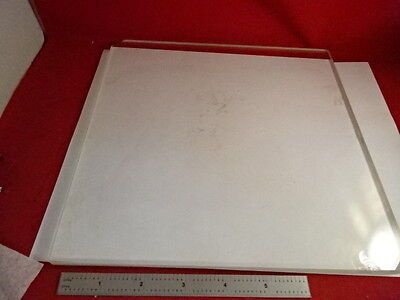 HUGE GLASS STAGE OLYMPUS MICROSCOPE PART OPTICAL OPTICS AS PICTURED &86-68