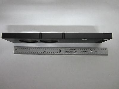 MICROSCOPE PART ZEISS FILTER SLIDE CROSSHAIR OPTICS AS IS BIN#M7-25