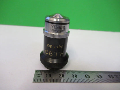 WINKEL ZEISS OBJECTIVE 90X OPTICS MICROSCOPE PART AS PICTURED &R3-B-23