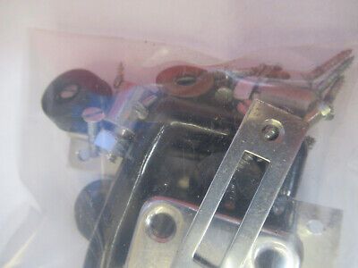 LOCK HINGES ETC OLYMPUS JAPAN MICROSCOPE PART WITHOUT KEY AS PICTURED &P8-A-24