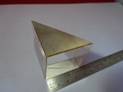 OPTICAL GLASS PRISM OPTICS AS IS &51-A-07