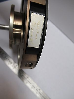 OPTICAL WYKO INTERFEROMETER FILTER WHEEL VERY NICE OPTICS AS PICTURED &85-34A