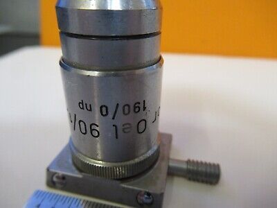 REICHERT AUSTRIA OBJECTIVE 90X /190 FLUOR MICROSCOPE PART AS PICTURED &W2-B-50